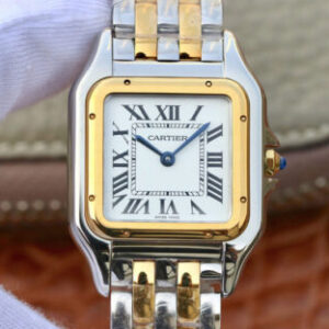 Replica Panthere De Cartier W2PN0007 27MM 8848 Factory Gold Bezel Watch