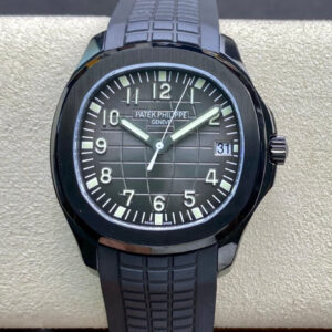 Replica Patek Philippe Aquanaut PP5167 ZF Factory Black Rubber Strap Watch