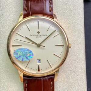 Replica Vacheron Constantin Patrimony 85180/000J-9231 MKS Factory Brown Strap Watch
