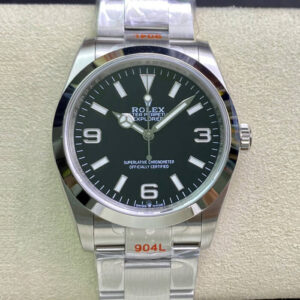 Replica Rolex Explorer M124270-0001 36MM EW Factory Stainless Steel Strap Watch