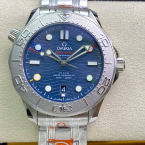 Replica Omega Seamaster Diver 300M 522.30.42.20.03.001 OR Factory Stainless Steel Strap Watch