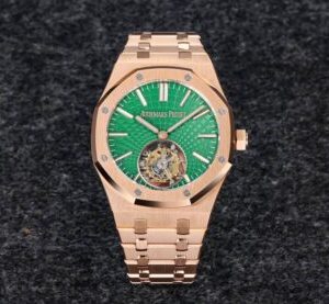 Replica Audemars Piguet Royal Oak Tourbillon 26533OR.OO.1220OR.01 R8 Factory Gold Strap Watch