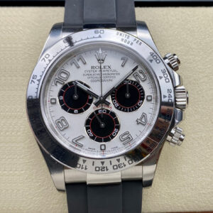 Replica Rolex Cosmograph Daytona 116519 Clean Factory Rubber Strap Watch