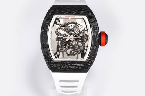 Replica Richard Mille RM-055 BBR Factory White Strap Watch