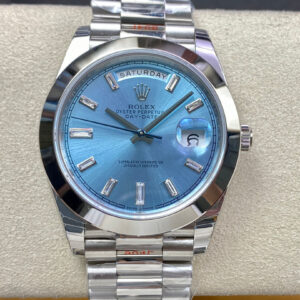 Replica Rolex Day Date 228206 EW Factory Stainless Steel Strap Watch