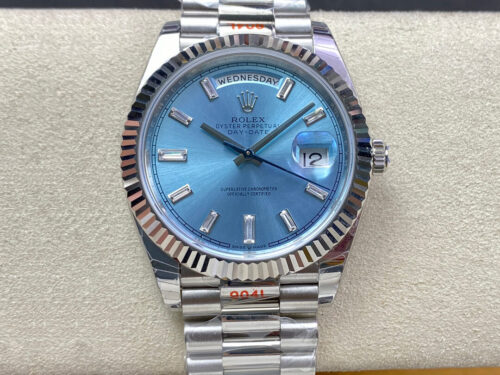 Replica Rolex Day Date M228236-0006 EW Factory Stainless Steel Watch