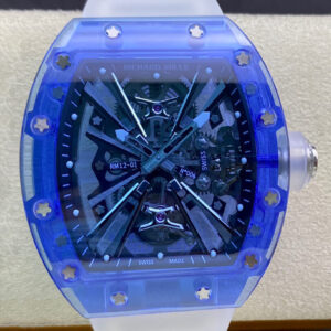 Replica Richard Mille RM12-01 RM Factory Tourbillon Sapphire Clear Version Watch