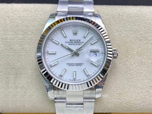 Replica Rolex Datejust M126334-0009 VS Factory Stainless Steel Watch