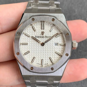 Replica Audemars Piguet Royal Oak 67651ST 33MM JF Factory Titanium Case Watch