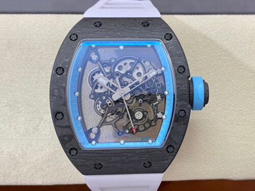 Replica Richard Mille RM-055 BBR Factory Carbon Fiber Bezel Watch