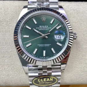 Replica Rolex Datejust M126334-0027 Clean Factory Stainless Steel Strap Watch