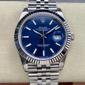 Replica Rolex Datejust M126334-0002 VS Factory Dark Blue Dial Watch