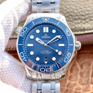 Replica Omega Seamaster Diver 300M 210.30.42.20.03.001 VS Factory Stainless Steel Strap Watch