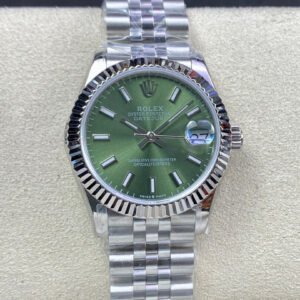 Replica Rolex Datejust M278274-0018 31MM EW Factory Stainless Steel Strap Watch