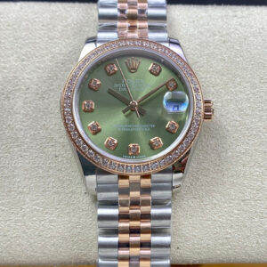Replica Rolex Datejust 31MM EW Factory Stainless Steel Case Watch