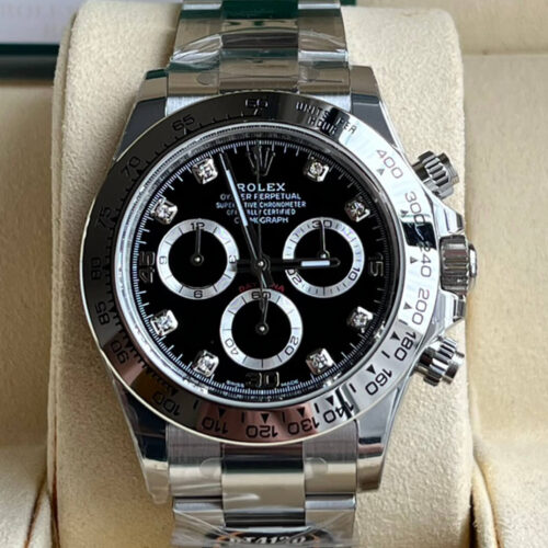 Replica Rolex Daytona M116509-0055 BT Factory Diamond-set Dial Watch