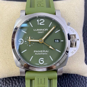 Replica Panerai Luminor PAM01056 VS Factory Green Strap Watch