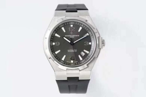 Replica Vacheron Constantin Overseas 47040/000W-9500 PPF Factory Black Rubber Strap Watch