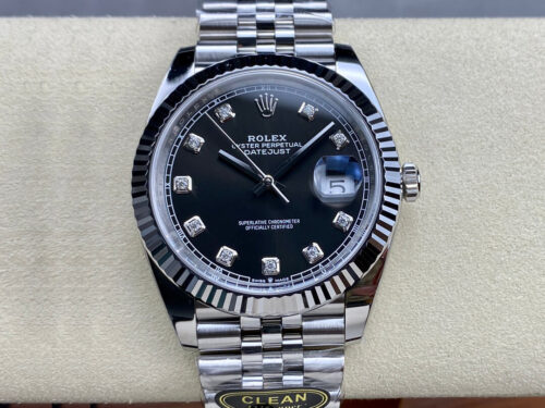 Replica Rolex Datejust M126334-0012 Clean Factory Stainless Steel Watch