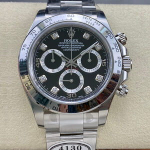 Replica Rolex Cosmograph Daytona M116509-0055 Clean Factory Stainless Steel Watch