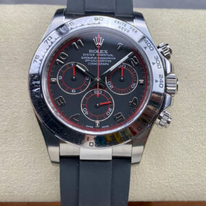 Replica Rolex Cosmograph Daytona 116509 Clean Factory Rubber Strap Watch