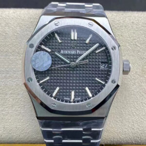 Replica Audemars Piguet Royal Oak 15500ST.OO.1220ST.03 ZF Factory V2 Black Dial Watch