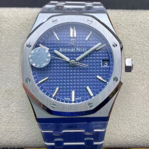 Replica Audemars Piguet Royal Oak 15500ST.OO.1220ST.01 ZF Factory V2 Titanium Blue Dial Watch