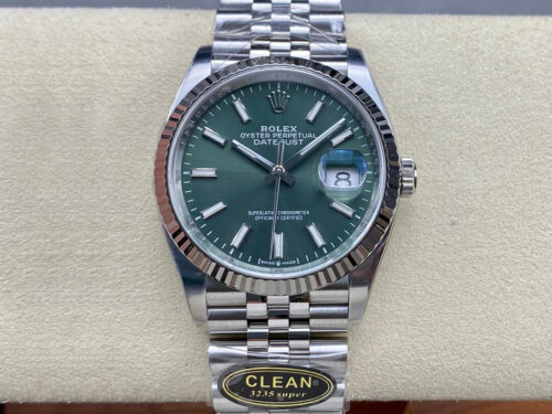 Replica Rolex Datejust M126234-0051 36MM Clean Factory Stainless Steel Strap Watch