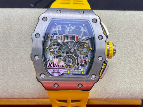 Replica Richard Mille RM011 FELIPE MASSA KV Factory Silver Bezel Watch