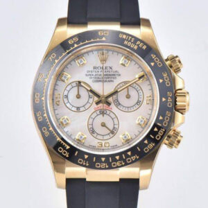 Replica Rolex Cosmograph Daytona 116518LN-0037 Clean Factory Black Rubber Strap Watch