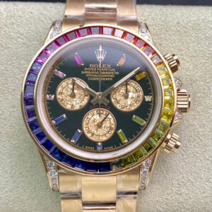 Replica Rolex Daytona 116595 RBOW TW Factory Black Dial Watch