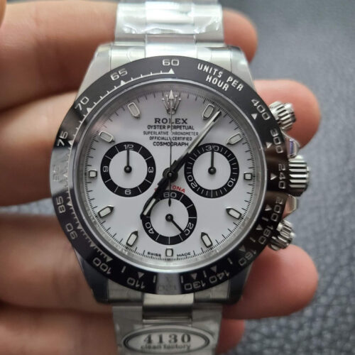 Replica Rolex Cosmograph Daytona M116500LN-0001 Clean Factory V3 Stainless Steel Strap Watch