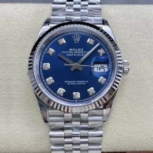 Replica Rolex Datejust M126234-0037 36MM VS Factory Diamond-set Dial Watch