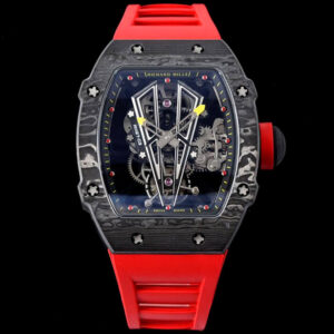Replica Richard Mille RM27-03 Rafael Nadal Tourbillon RM Factory Red Strap Watch