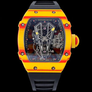 Replica Richard Mille RM27-03 Rafael Nadal Tourbillon RM Factory Black Rubber Strap Watch