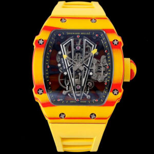Replica Richard Mille RM27-03 Rafael Nadal Tourbillon RM Factory Yellow Case Watch
