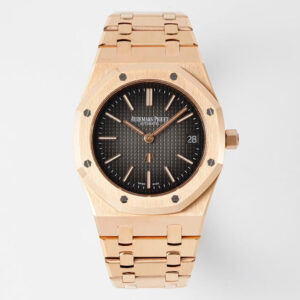 Replica Audemars Piguet Royal Oak 16202OR.OO.1240OR.01 ZF Factory Gold Strap Watch