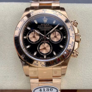 Replica Rolex Cosmograph Daytona M116505-0008 Clean Factory Black Dial Watch