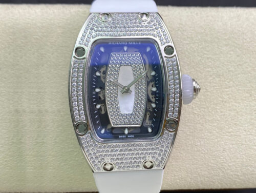 Replica Richard Mille RM 07-01 RM Factory White Strap Watch