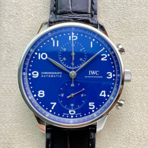 Replica IWC Portugieser IW371601 ZF Factory Black Leather Strap Watch