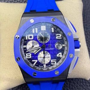 Replica Audemars Piguet Royal Oak Offshore 26405CE.OO.A030CA.01 RS Factory Blue Strap Watch