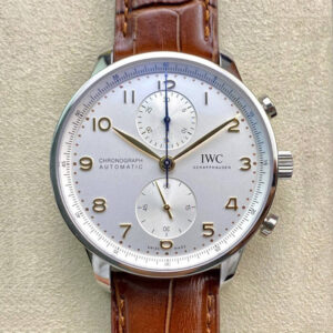 Replica IWC Portugieser IW371604 ZF Factory Brown Strap Watch