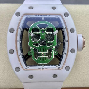 Replica Richard Mille RM52-01 YS Factory Green Tourbillon Dial Watch