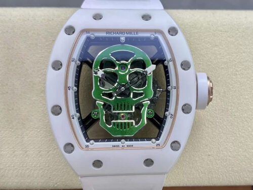 Replica Richard Mille RM52-01 YS Factory Green Tourbillon Dial Watch