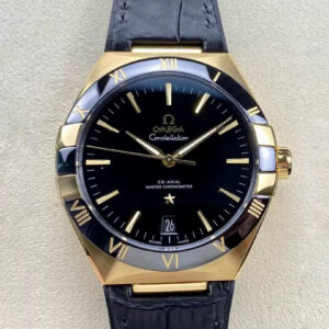 Replica SBF Omega Constellation 131.63.41.21.01.001 VS Factory Leather Strap Watch