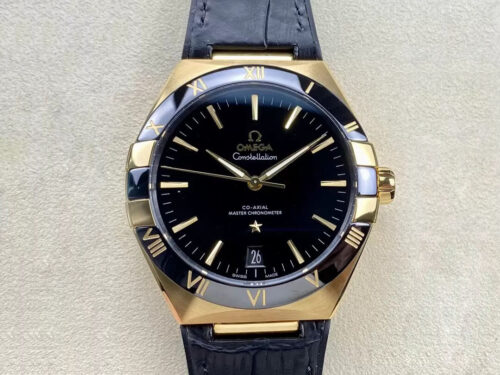 Replica SBF Omega Constellation 131.63.41.21.01.001 VS Factory Leather Strap Watch