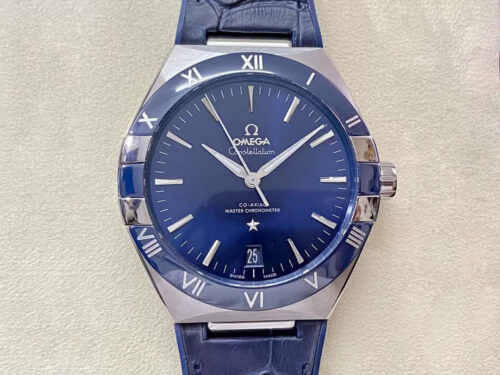 Replica SBF Omega Constellation 131.33.41.21.03.001 VS Factory Blue Strap Watch