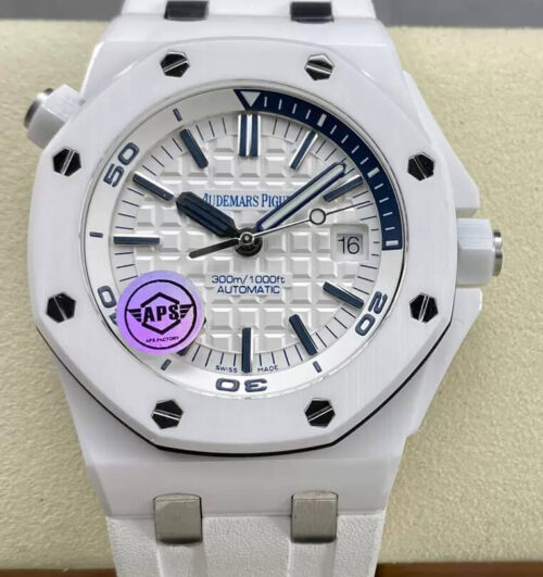 Replica Audemars Piguet Royal Oak Offshore 15707CB.OO.A010CA.01 APS Factory White Case Watch
