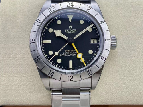 Replica Tudor Heritage Black Bay M79470-0001 ZF Factory Silver Strap Watch