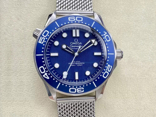 Replica Omega Seamaster Diver 300M 210.30.42.20.03.002 VS Factory Silver Strap Watch